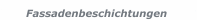 Fassadenbeschichtungen